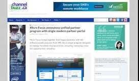 
							         Micro Focus announces unified partner program with single modern ...								  
							    