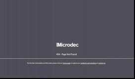 
							         Microdec Cloud								  
							    