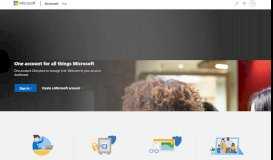 
							         Microsoft account | Sign In or Create Your Account Today ...								  
							    