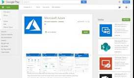 
							         Microsoft Azure – Apps on Google Play								  
							    