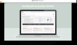 
							         Microsoft Business Center : The Design Portfolio of Brian Levy								  
							    