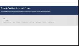 
							         Microsoft Certification Exam List | Microsoft Learning								  
							    