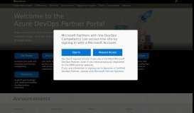 
							         Microsoft DevOps Partner Program								  
							    