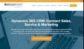
							         Microsoft Dynamics 365 CRM for Sales and Marketing - BroadPoint								  
							    