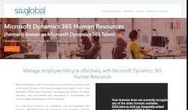 
							         Microsoft Dynamics 365 for Talent | Human Capital Management ...								  
							    
