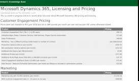 
							         Microsoft Dynamics 365, Licensing and Pricing | Feridun Kadir								  
							    