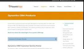 
							         Microsoft Dynamics CRM SharePoint Customer Portal Solutions								  
							    