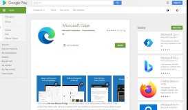 
							         Microsoft Edge - Apps on Google Play								  
							    
