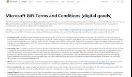 
							         Microsoft Gift Terms and Conditions (Digital Goods)								  
							    