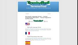 
							         Microsoft Language Portal — Portail linguistique Microsoft — Portal ...								  
							    