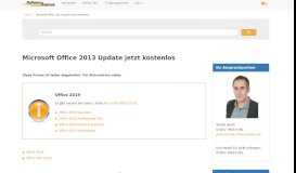 
							         Microsoft Office 2013 Update jetzt kostenlos | Lizenzen, Services ...								  
							    