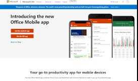 
							         Microsoft Office 365 for Mobile Devices, Tablets, Phones								  
							    