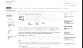 
							         Microsoft Office 365 für Studierende - FH Dortmund								  
							    