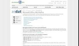 
							         Microsoft Office 365 ProPlus - ZeDat								  
							    
