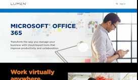 
							         Microsoft Office 365 Services | CenturyLink								  
							    