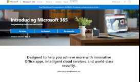 
							         Microsoft Office | Productivity Tools for Home & Office								  
							    