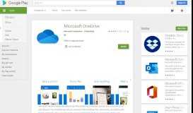 
							         Microsoft OneDrive - Apps on Google Play								  
							    
