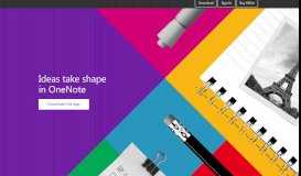 
							         Microsoft OneNote | The digital note-taking app for your devices								  
							    
