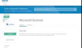 
							         Microsoft Outlook | Okta								  
							    
