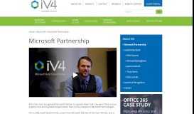 
							         Microsoft Partner - iV4								  
							    