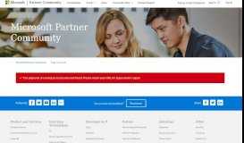 
							         Microsoft Partner Support Guidance - Microsoft Partner Community								  
							    