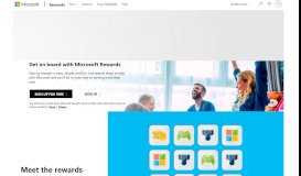 
							         Microsoft Rewards - Get on board with Microsoft Rewards								  
							    