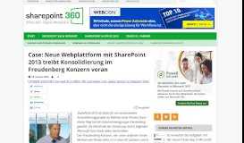 
							         Microsoft SharePoint 2013 - SharePoint360.de								  
							    