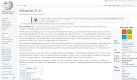 
							         Microsoft Store - Wikipedia								  
							    