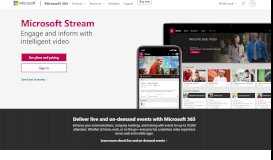 
							         Microsoft Stream – Video Streaming Service - Microsoft Office								  
							    