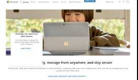 
							         Microsoft Surface for Education: Educational Devices and Technology ...								  
							    