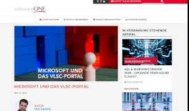 
							         Microsoft und das VLSC-Portal - SoftwareONE Blog								  
							    