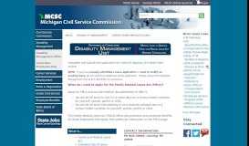 
							         MiCSC - Corrections Employees Only - State of Michigan								  
							    
