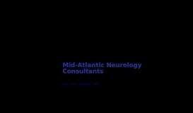 
							         Mid-Atlantic Neurology Consultants								  
							    