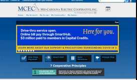 
							         Mid-Carolina Electric Cooperative: Welcome								  
							    