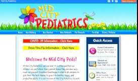 
							         Mid City Pediatrics – Shreveport, LA – Great care for great kids								  
							    