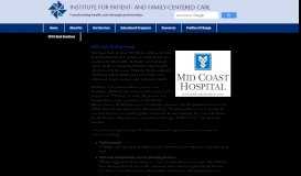 
							         Mid Coast Medical Group - Institute for Patient and Family-Centered ...								  
							    