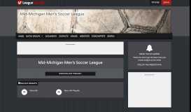 
							         Mid-Michigan Men's Soccer League - League								  
							    