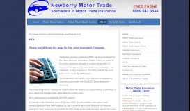 
							         MID - Motor Trade Insurance								  
							    