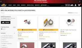 
							         Mid-USA Motorcycle Parts & Accessories | JPCycles.com								  
							    