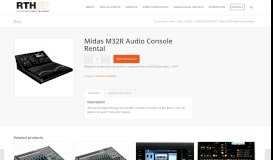 
							         Midas M32R Audio Console Rental | RTHAV | CLEVELAND AV ...								  
							    