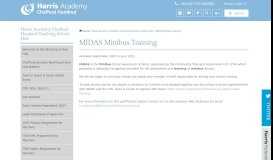 
							         MIDAS Minibus Training - Harris Academy Chafford Hundred								  
							    