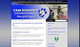
							         Middle School - CAM Community Schools								  
							    