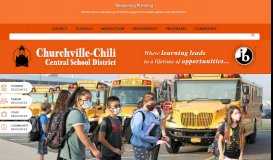 
							         Middle School - Churchville-Chili								  
							    