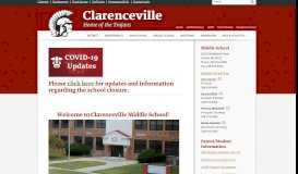 
							         Middle School - Clarenceville - Home of the Trojans								  
							    
