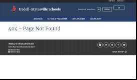 
							         Middle School Education / Middle Education - Iredell-Statesville Schools								  
							    