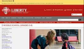 
							         MIDDLE SCHOOL (Grades 5-8) | Liberty Central School District								  
							    
