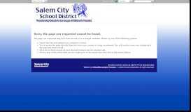 
							         Middle School Teachers - Salem City School District								  
							    