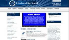 
							         Middlesex High School - Middlesex School District								  
							    