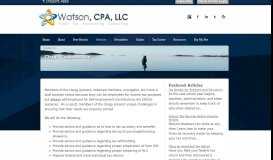 
							         Middlesex, NJ CPA Firm | Clergy Compensation Page | Watson, CPA ...								  
							    