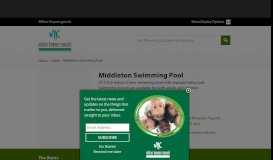 
							         Middleton Swimming Pool - Milton Keynes Council								  
							    